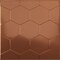 Ekena Millwork 19 5/8in. W x 19 5/8in. H Honeycomb EnduraWall Decorative 3D Wall Panel Covers 2.67 Sq. Ft. WP20X20HBBCO - alternate 1